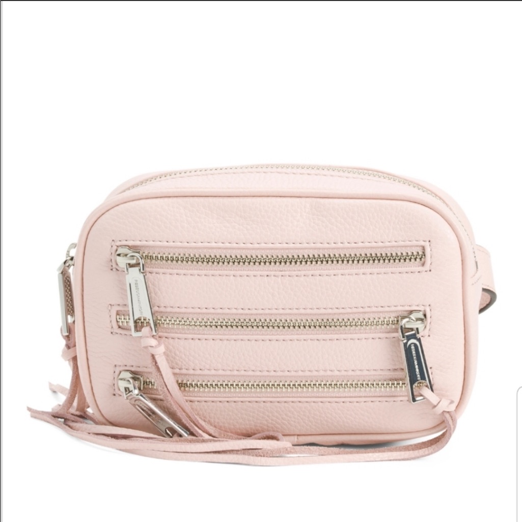 Nwt Rebecca Minkoff Pink Leather Belt Bag